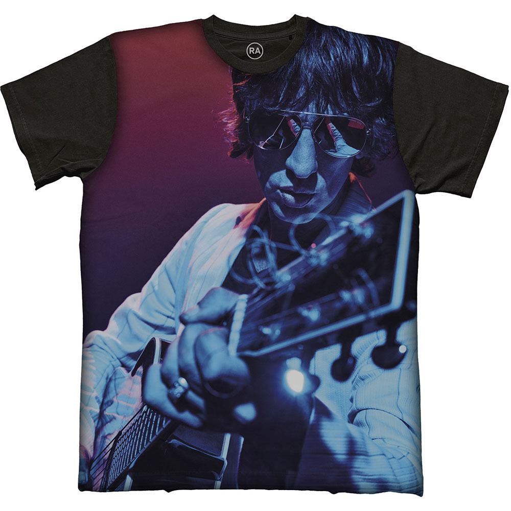 Richard Ashcroft - Guitar Heren Tshirt - Zwart
